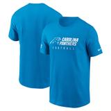 Men's Nike Blue Carolina Panthers Sideline Performance T-Shirt