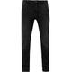 Bequeme Jeans URBAN CLASSICS "Herren Stretch Denim Pants" Gr. 30, Normalgrößen, schwarz (blackwashed) Herren Jeans