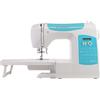 SINGER Computer-Nähmaschine "C5205 Türkis", blau (weiß, türkis), B:21,1cm H:32,9cm T:42,5cm, Nähmaschinen