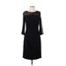 David Meister Casual Dress - Sheath: Black Dresses - Women's Size 4