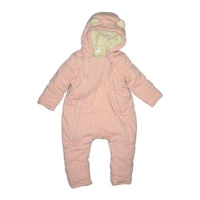 Baby Gap One Piece Snowsuit: Pink Sporting & Activewear - Size 0-3 Month