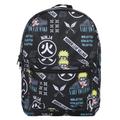 Black Naruto Shippuden Sublimated Backpack