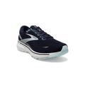 Brooks Ghost 15 Running Shoes - Women's Peacoat/Pearl/Salt Air 8 Extra Wide 1203802E450.080