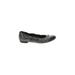 Attilio Giusti Leombruni Flats: Gray Brocade Shoes - Women's Size 36.5