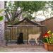 Thanaddo Metal Yard Kennel Outdoor Dog Kennel Metal | 65 H x 90 W x 90 D in | Wayfair 230-2324