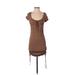 Shein Casual Dress - Mini: Tan Dresses - Women's Size 2