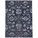 Blue 144 x 108 x 0.25 in Area Rug - Wildon Home® Masset Area Rug w/ Non-Slip Backing Polyester | 144 H x 108 W x 0.25 D in | Wayfair