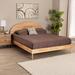 Latitude Run® Akiro Solid Wood Bed Wood in Brown | 39.4 H x 62.6 W x 83.9 D in | Wayfair 37D6076E4FF141DA80FC9C1016A49E51