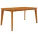 Red Barrel Studio® Junna 0 L x Outdoor Table Wood in Brown/White | 35.4" W x 63" L x 29.5" H | Wayfair F9E0ED2132154AA3AB6545945C86AE96