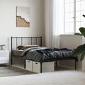 Ebern Designs Camika Platform Bed Wood in Black | 35.4 H x 41.3 W x 81.5 D in | Wayfair 5BEDEDAF742548CDA4D29769F097C9C1