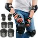 Huahong-Adult Kids Roller Skating Protector Elbow Knee Pads Wrist Protector Skateboard BMX Sports Protective Gear 6pcs/set/set