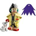 LEGO MiniFigures Disney 100 Series 3: Cruella de Vil & Dalmatian Puppy - 71038 With Purple Cape