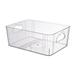 Bathroom Storage Box Lightweight Makeup Vanity Holder for Hotel Home Bedroom White