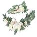 Flower Swag Handmade Hanging with Green Leaves Wedding Arch Rose Wreath for Wedding Arch Backdrop Table Ornament Decoration