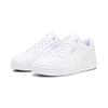 Sneaker PUMA "CAVEN 2.0 JR", Kinder, Gr. 39, schwarz-weiß (puma weiß, puma silber, puma schwarz), Synthetik, sportlich, Schuhe