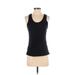 Banana Republic Factory Store Active Tank Top: Black Activewear - Women's Size X-Small