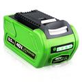 MANUFER 29472 40V 8.0Ah Replacement for Greenworks 40V Battery MAX 29462 22272 27062 21242 29252 20202 22262 25312 25322 20642 Compatible with GreenWorks 40V Power Cordless Tools (1Pack)