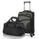 Aerolite Ryanair Priority Boarding Cabin Lightweight 2 Piece Carry On Hand Cabin Luggage Set Bundle - 55x35x20cm Suitcase + 40x20x25cm Holdall