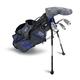 U.S. Kids Golf Club Set Ultralight 2020, 100-168 cm Player Height, 3-13 Years, 4 Clubs - 45 inches/ 115-122 cm, Blue/Grey, Right