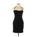 H&M Casual Dress - Mini: Black Solid Dresses - Women's Size 8