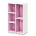Furinno 5-Cube Reversible Open Shelf White/Pink 11069WH/PI