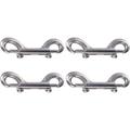 Snap Hooks Heavy Duty 2 pack Double Ended Bolt Double Ended Bolt Snaps Hook Double Ended Clip Double Ended Trigger Clip snap hook Snap Fastener