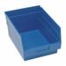 Quantum Storage Systems Shelf Bin Blue Polypropylene 6 in QSB207BL QSB207BL ZO-G2551227