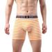 zuwimk Men Underwear Men s Jockstraps Jock Strap Stretch Supporters Breathable Mesh Underwear Low Rise Yellow M