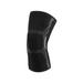 Sport Fitness keep warm Compression Wrap Brace Ankle socks Knee Pad Knee Support Arthritis Relief BLACK&WHITE M