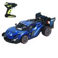 WQJNWEQ Toys 2.4G Alloy Remote Control Car for Kids High Speed Race Drift RC Cars toy with LED Spray Light Adju-stable Speed Kids Outdoor toys for Boys Girls Gift Kids