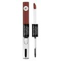 Liquid Lipstick with Clear Lip Gloss by Revlon ColorStay Face Makeup Overtime Lipcolor Dual Ended with Vitamin E in Nude Eternally Tan (340) 0.07 Oz