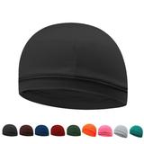 Quick Dry Cycling Cap Motorcycle Helmet Liner Bike Summer Riding Anti-sweat Hat Quick-drying Sports Cycling Cap Black