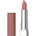 Maybelline Color Sensational Lipstick Lip Makeup Cream Finish Hydrating Lipstick Crazy for Coffee Nude Pink 1 Count