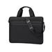 wo-fusoul Black and Friday Deals Laptop Tote Shoulder Bag 15.6In Laptop Or Tablet Stylish Durable Waterproof Fabric Lightweight Business Casual Suitable For Multiple Laptops Black