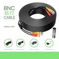 CJP-Geek 65FT Premade 2-in-1 BNC Video Power Cable/Wire Trustworthy Quality PVC Wire Pre-made Cable Replacement For Security Camera CCTV DVR Surveillance System