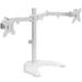 VIVO White Dual Monitor Articulating Desk Stand Mount Fits Up to 32 Screens