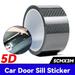 Carbon Fiber Car Sticker Door Sill Bumper Protector Anti Scratch Tape Vinyl Film Universal