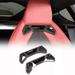 Fgtagtal Car Seat Backrest Trim Cover Fit for Toyota Supra GR A90 A91 MK5 2019-2022 ABS Seat Back Protection Cover Trim Sticker 2 PCS (Carbon Fiber Pattern-Black)