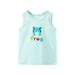 YDOJG Boys Tshirts Kids Dance Tank Top Racerback Crop Tank Top Cartoon Prints Sleeveless Sports Dance Top Ballet Gymnastics Dancewear For 10-12 Years