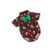 Nituyy Baby Santa Print Short Sleeve Bow Tie Gentleman Party Jumpsuits