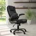 Executive Office Computer Desk Chair with Armrests, Ergonomic Chair with Adjustable Height & Tilt Angle Home Office Desk Chairs