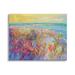 Stupell Industries Modern Seaside Flower Meadow Painting Gallery Wrapped Canvas Print Wall Art Design by Dorothy Fagan