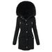 Dtydtpe Clearance Sales Shacket Jacket Women Warm Coat Jacket Outwear Lined Trench Winter Hooded Thick Overcoat Womens Long Sleeve Tops Winter Coats for Women