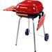 Meco Series 4100 Model 4106 Square Utility Charcoal Grill Red