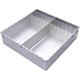 ASEELO Adjustable Cake Tin, Square Aluminum Cake Mold, Multi-Function DIY Cake Baking Mold Frame Tool, Home Baking Accessories Pastry Tool for Kitchen