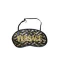 Versace Sequinned Logo Printed Eye Mask