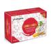 La Organo Ashwgandha Handmade Natural Bath Soap Orange Flavour Enriched With Olive Oil - 100Gm