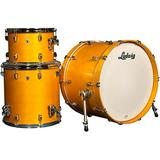 Ludwig NeuSonic 3-Piece Fab Shell Pack With 22 Bass Drum Satin Golden Slumbers