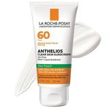 La Roche-Posay Anthelios Clear Skin Dry Touch Sunscreen SPF 60 Oil Free Face Sunscreen for Acne Prone Skin Won t Cause Breakouts Non-Greasy Oxybenzone Free