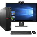 Lenovo M700 SFF Computer Desktop PC Intel Core i5 6500 Processor 16GB Ram 512GB M.2 SSD Wireless Keyboard Mouse 22 FHD Monitor 1080p Webcam WiFi | Bluetooth Windows 10 (used)